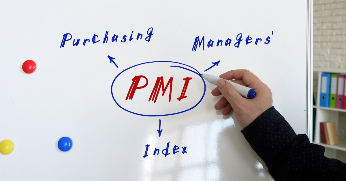What is PMI (Purchasing Managers Index) and how does it work in the foreign exchange market?