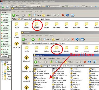 Downloading and Saving MT4 Indicator