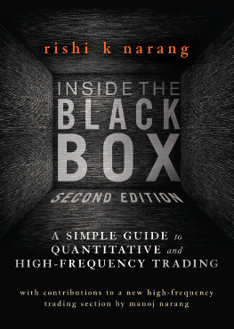 Book Review — Inside the Black Box by Rishi K. Narang