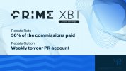 PrimeXBT Cashback