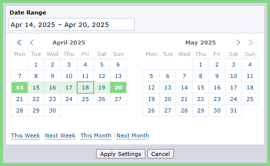 Forex Factory 日历 - 时间浏览