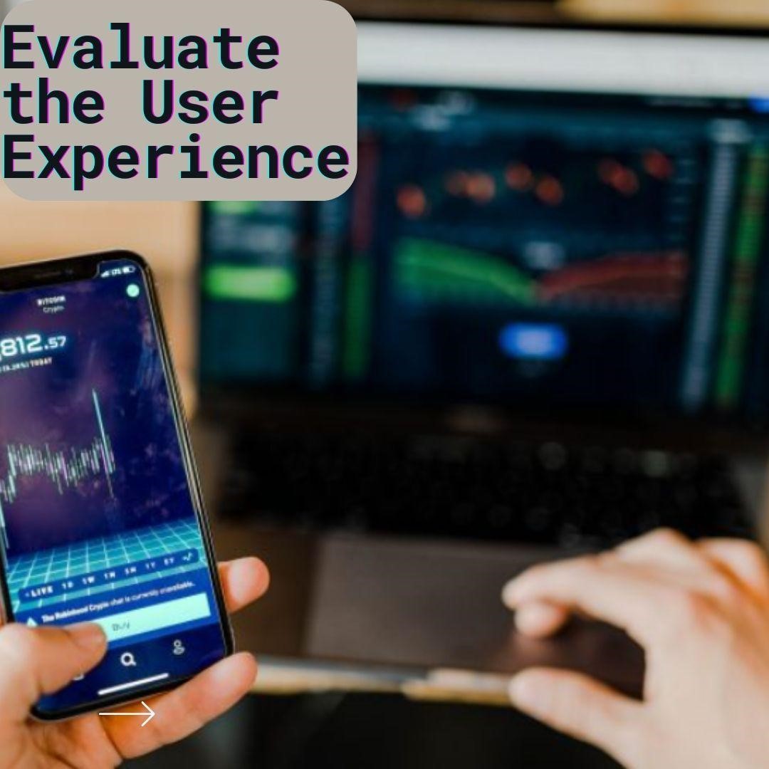 Evaluate the User Experience.