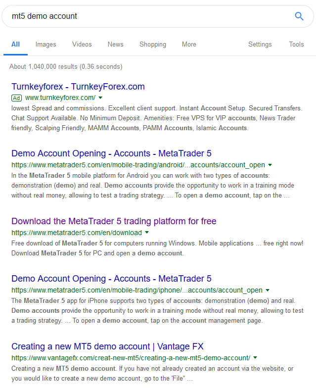 1-MT5-demo-account-google-results.png