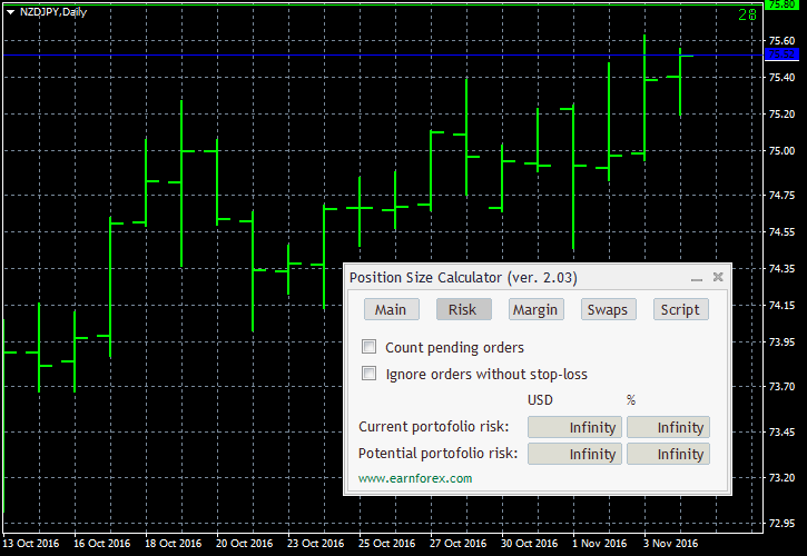 Forex Position Size Calculator 4 - 